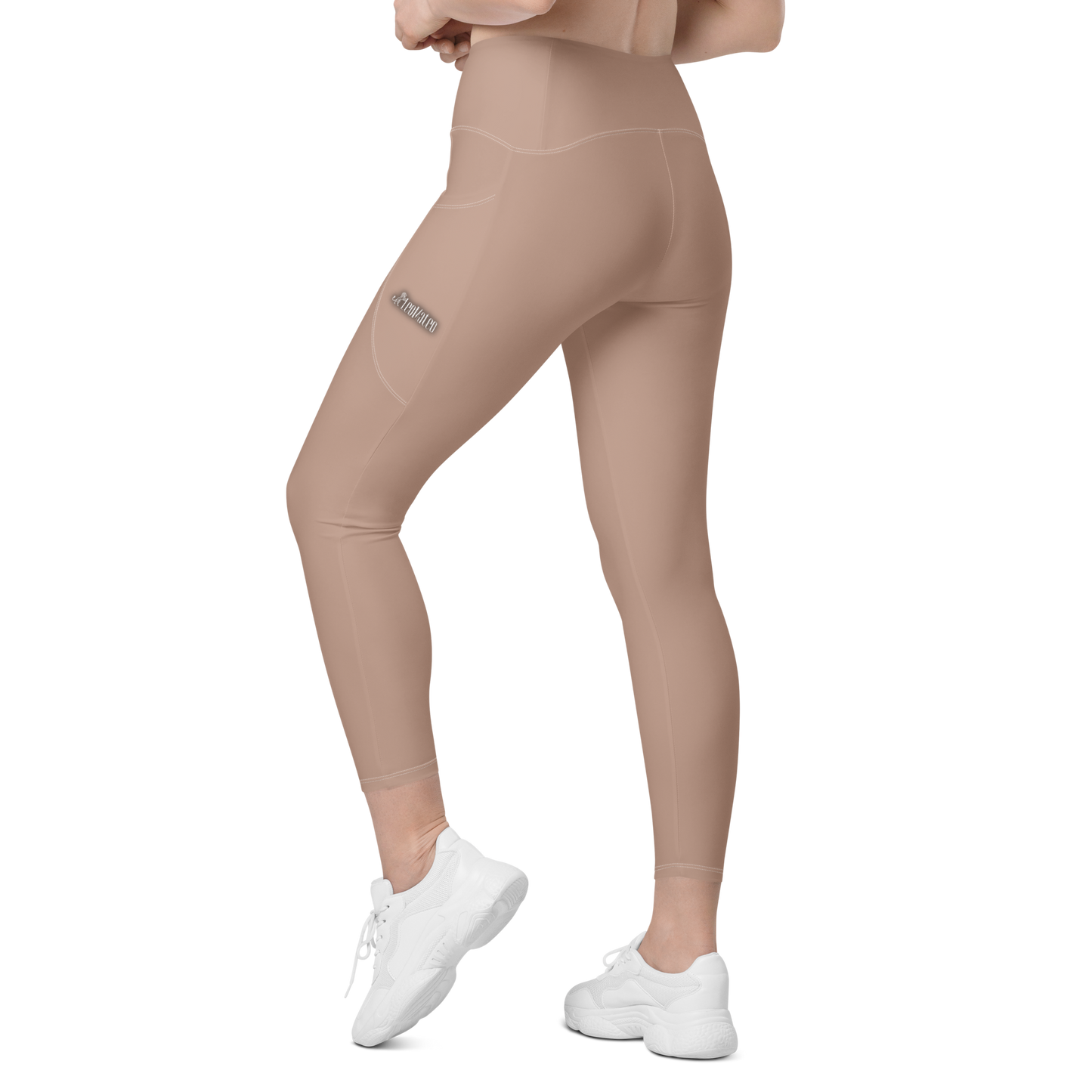 Macchiato Crossover Tights with pockets