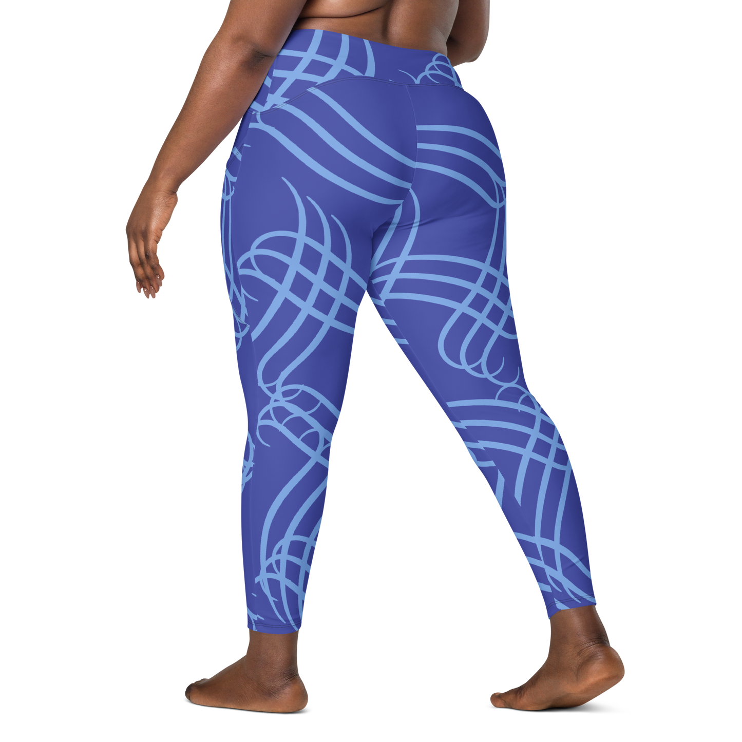 Blue Tights with pockets