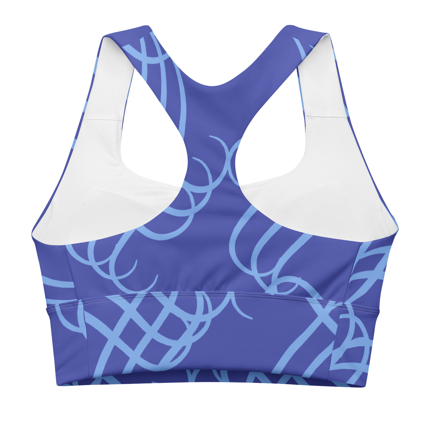 Blue Sports Bra