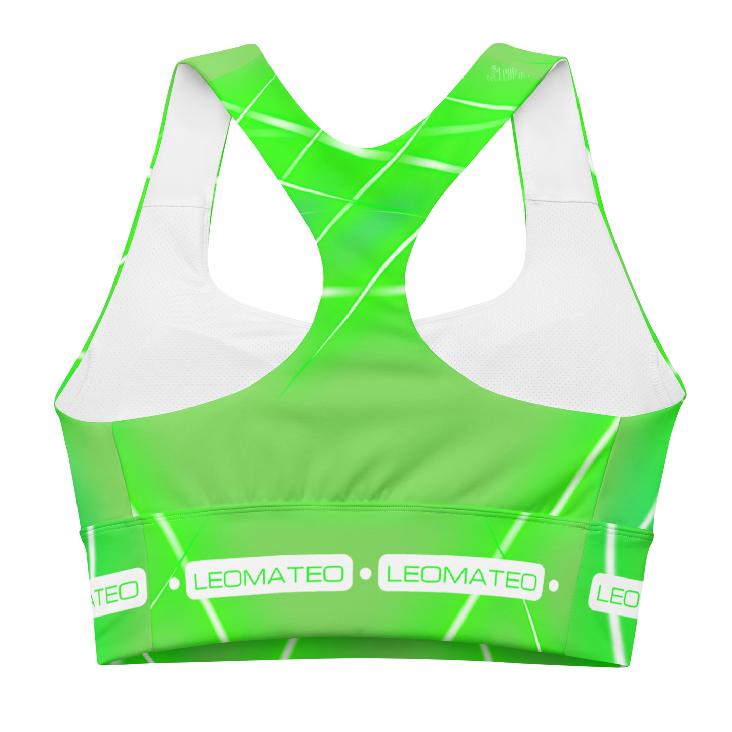 Glowing Green Sports Bra