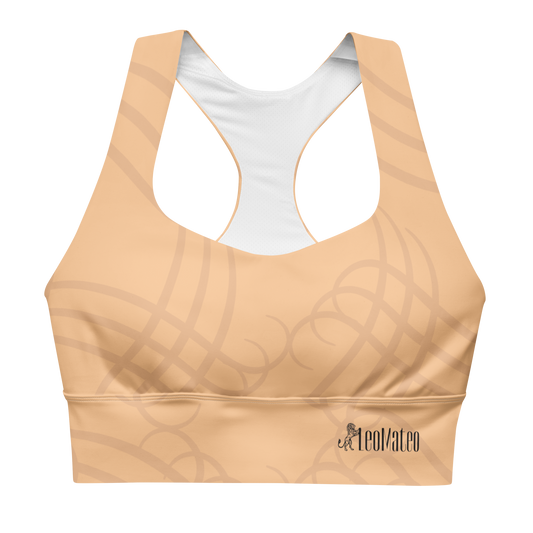 Beige Sports Bra