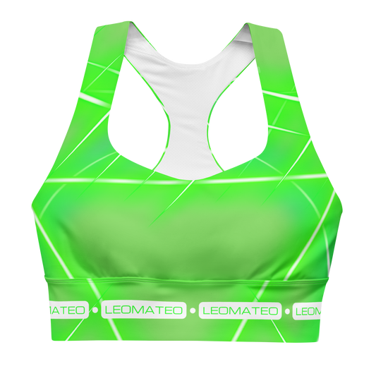 Glowing Green Sports Bra