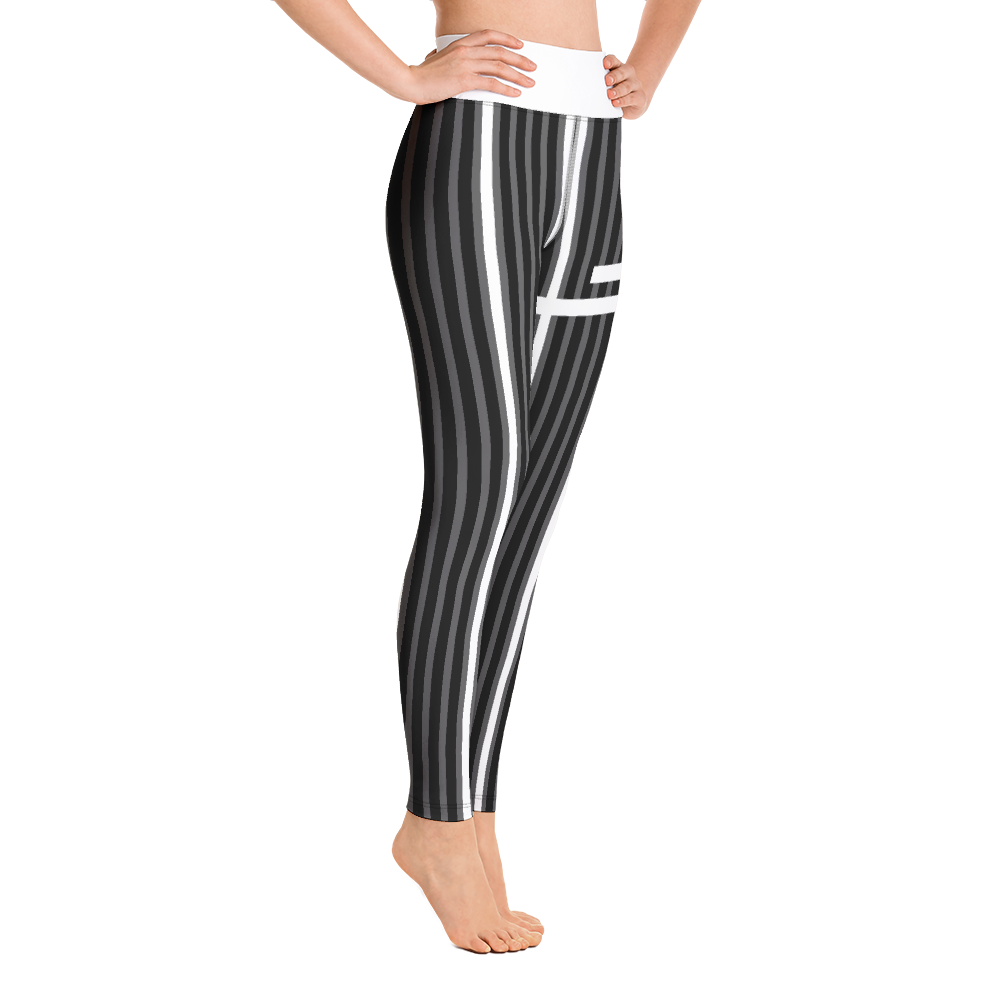 Black & White Stripes Tights